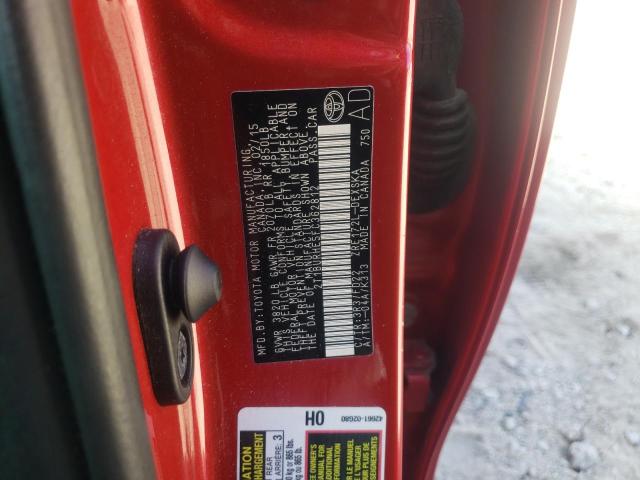 Photo 10 from auction – 2015 TOYOTA COROLLA L with VIN 2T1BURHE5FC362812
