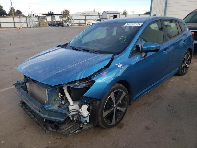 Photo 2 from auction – 2018 SUBARU IMPREZA SP with VIN 4S3GTAK60J3748289