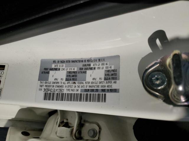 Photo 10 from auction – 2020 MAZDA 3 PREFERRE with VIN 3MZBPADL9LM133501