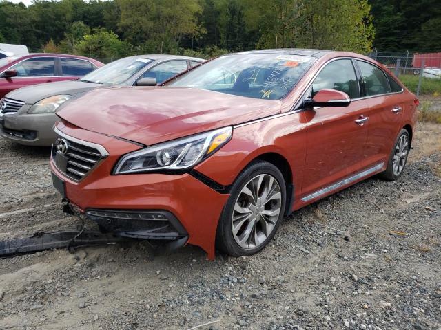Photo 2 from auction – 2015 HYUNDAI SONATA SPO with VIN 5NPE34AB0FH153154