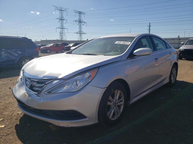 Photo 2 from auction – 2014 HYUNDAI SONATA GLS with VIN 5NPEB4AC0EH888629