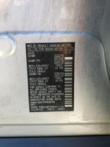 Photo 10 from auction – 2017 NISSAN ROGUE S with VIN KNMAT2MV7HP608758