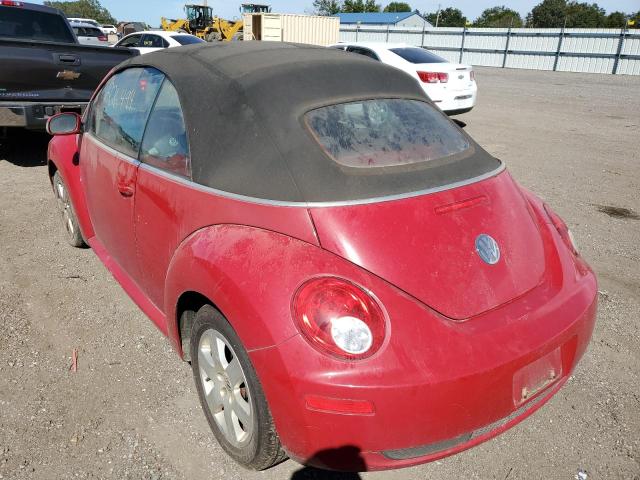 Photo 3 from auction – 2007 VOLKSWAGEN BEETLE with VIN 3VWRF31Y97M400400