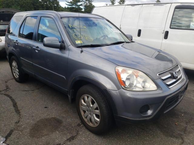 HONDA CR-V SE 2006 with VIN SHSRD78976U424852 - Photo from auction