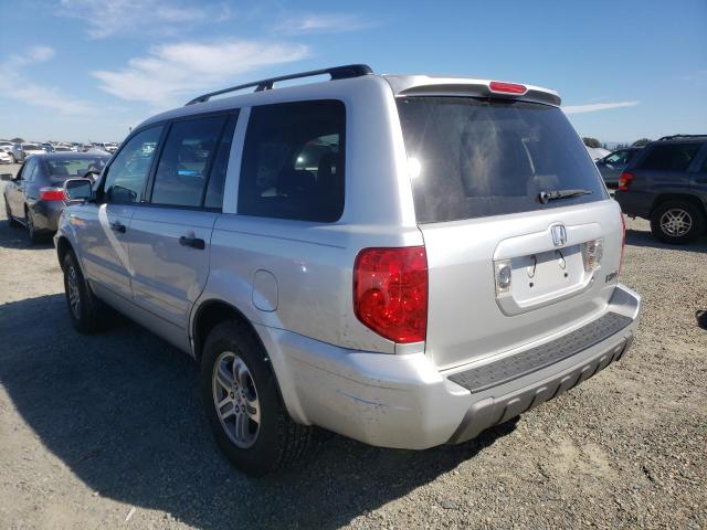 Photo 3 from auction – 2004 HONDA PILOT EXL with VIN 2HKYF18614H620221