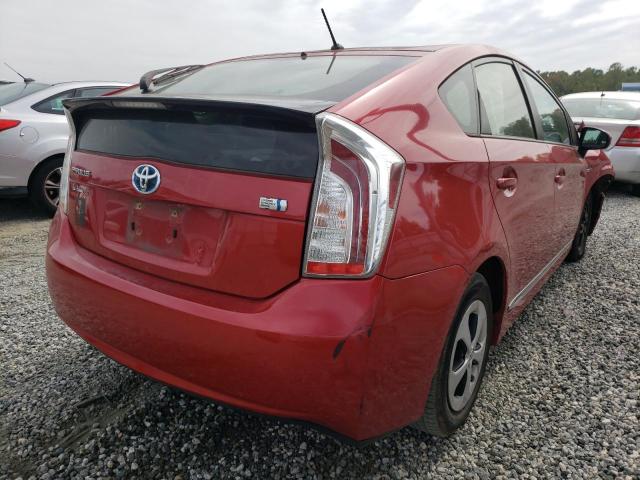 Photo 4 from auction – 2013 TOYOTA PRIUS with VIN JTDKN3DU9D1634495
