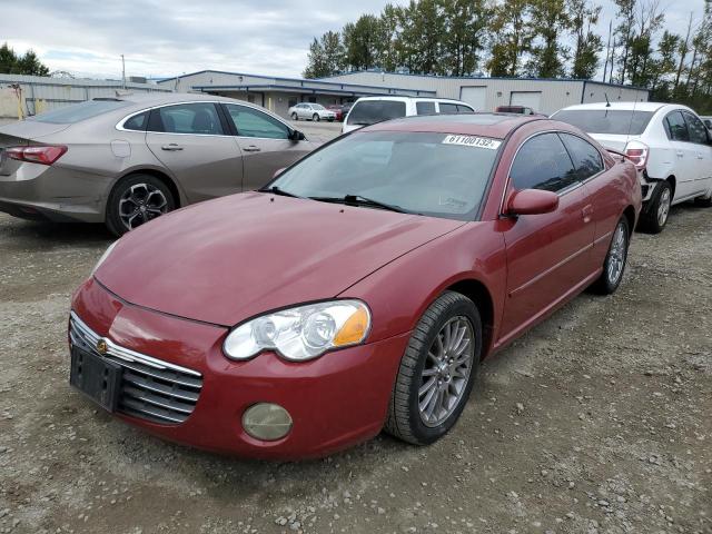 Photo 2 from auction – 2003 CHRYSLER SEBRING LX with VIN 4C3AG52H23E074689