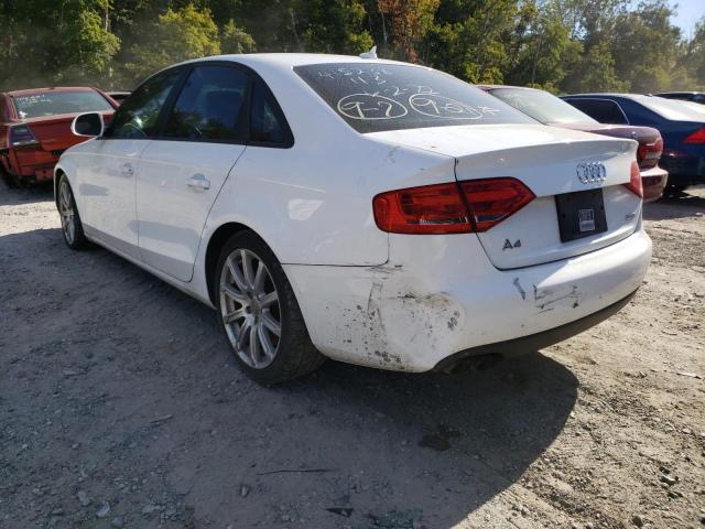 Photo 3 from auction – 2009 AUDI A4 PREMIUM with VIN WAUJF78K39N049532