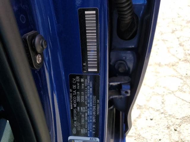 Photo 10 from auction – 2017 KIA FORTE LX with VIN 3KPFL4A70HE115592