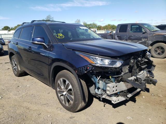 TOYOTA HIGHLANDER 2020 with VIN 5TDGARAH3LS503110 - Photo from auction