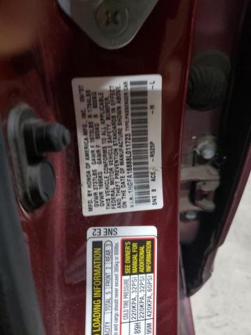 Photo 10 from auction – 2008 HONDA CIVIC EX with VIN 1HGFA16888L011723