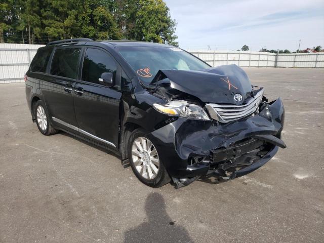 TOYOTA SIENNA XLE 2015 with VIN 5TDYK3DC4FS648465 - Photo from auction