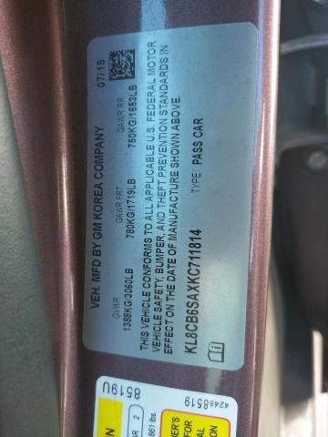 Photo 10 from auction – 2019 CHEVROLET SPARK LS with VIN KL8CB6SAXKC711814