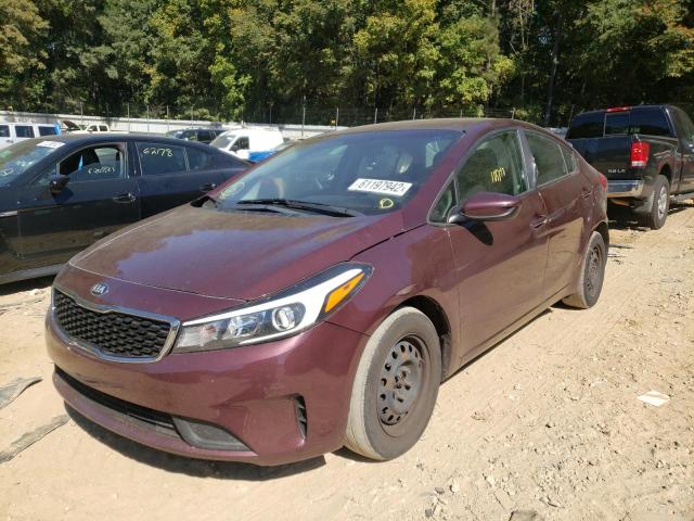 Photo 2 from auction – 2017 KIA FORTE LX with VIN 3KPFK4A76HE097067