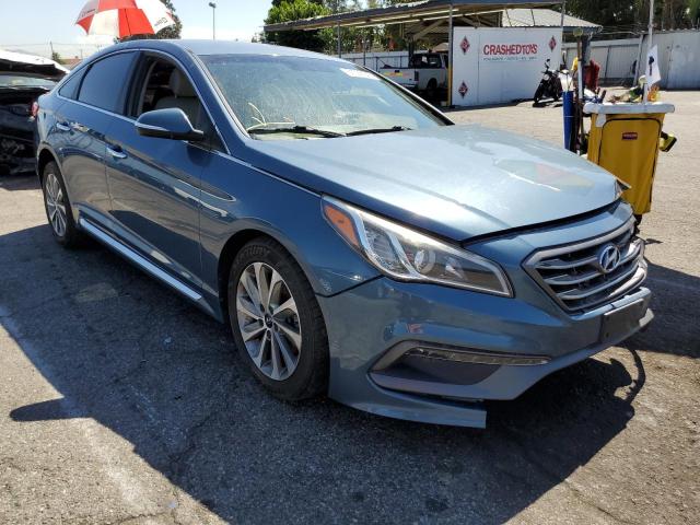 Photo 1 from auction – 2015 HYUNDAI SONATA SPO with VIN 5NPE34AF0FH167977