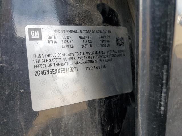 Foto 10 de la subasta – 2015 BUICK REGAL PREM con VIN 2G4GN5EXXF9116271