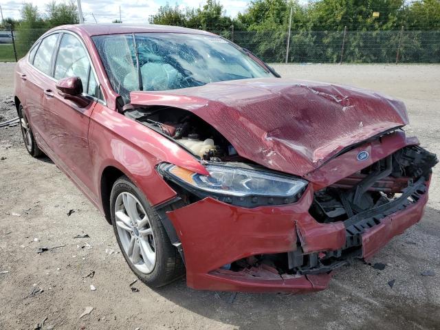 Photo 1 from auction – 2018 FORD FUSION SE with VIN 3FA6P0HD3JR135980