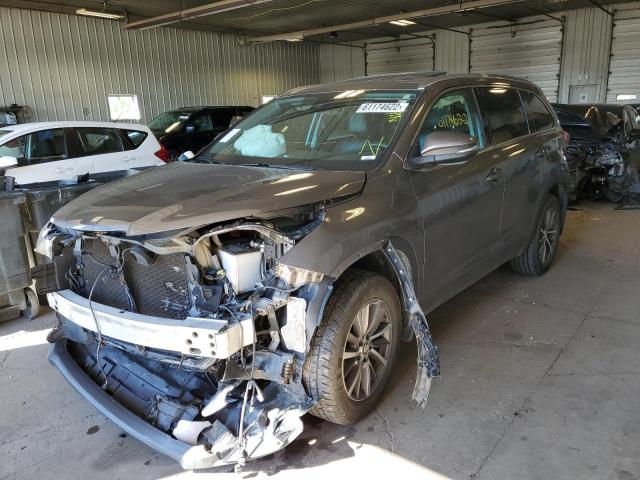 Photo 2 from auction – 2017 TOYOTA HIGHLANDER with VIN 5TDJZRFH3HS413471