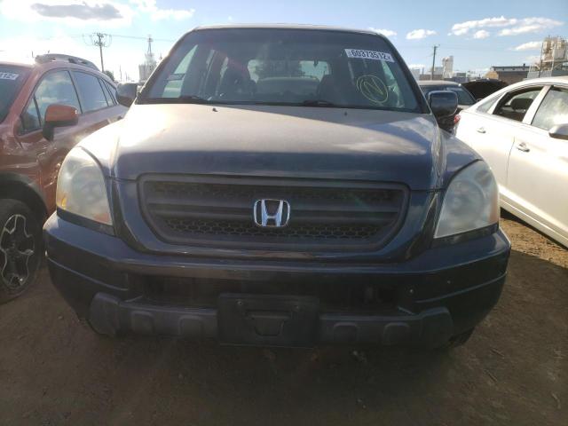 Photo 5 from auction – 2005 HONDA PILOT EXL with VIN 2HKYF187X5H543682