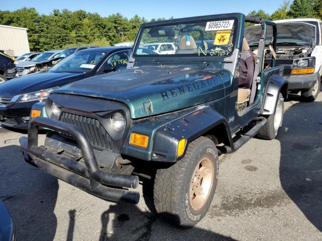 Photo 2 from auction – 2000 JEEP WRANGLER / with VIN 1J4FA29P6YP766749