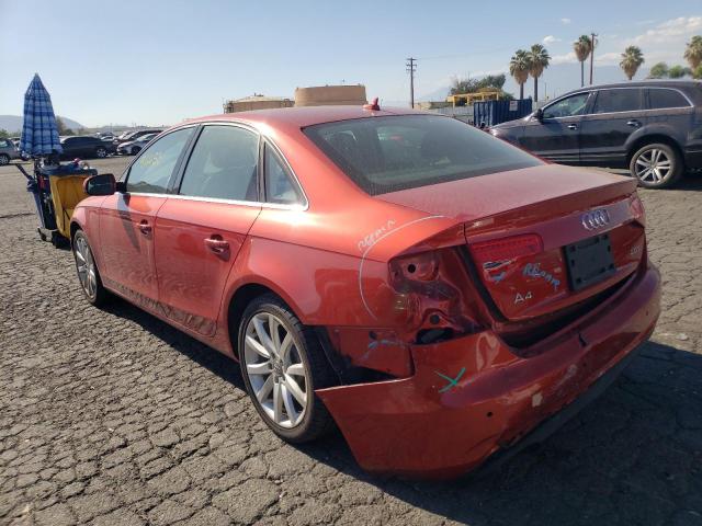 Photo 3 from auction – 2013 AUDI A4 PREMIUM with VIN WAUEFAFLXDN019477