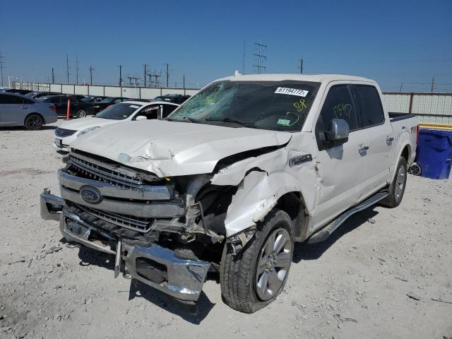 Photo 2 from auction – 2018 FORD F150 SUPER with VIN 1FTEW1E59JKF55274