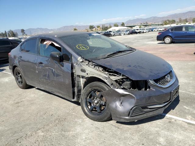 HONDA CIVIC LX 2015 with VIN 19XFB2F55FE238767 - Photo from auction