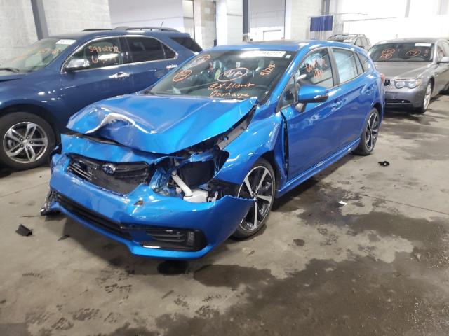 Photo 2 from auction – 2022 SUBARU IMPREZA SP with VIN 4S3GTAM60N3709530