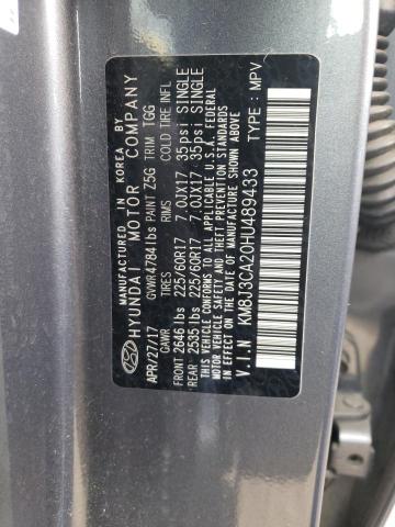 Photo 10 from auction – 2017 HYUNDAI TUCSON LIM with VIN KM8J3CA20HU489433