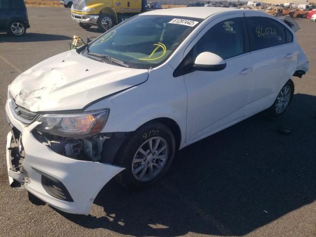 Photo 2 from auction – 2017 CHEVROLET SONIC LT with VIN 1G1JD5SG0H4105781