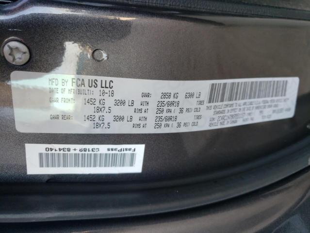 Photo 10 from auction – 2019 CHRYSLER PACIFICA H with VIN 2C4RC1N79KR551157