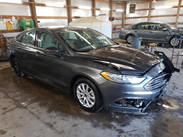 FORD FUSION S 2017 with VIN 3FA6P0G72HR185100 - Photo from auction
