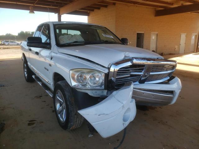 DODGE RAM 1500 S 2008 with VIN 1D7HU182X8S520778 - Photo from auction