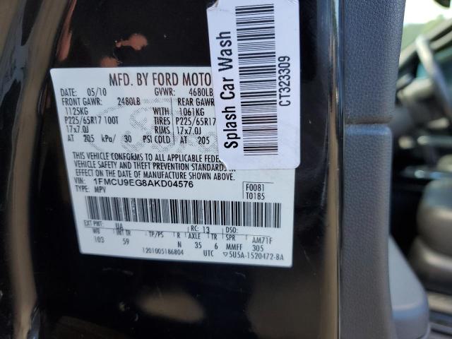 Photo 10 from auction – 2010 FORD ESCAPE LIM with VIN 1FMCU9EG8AKD04576