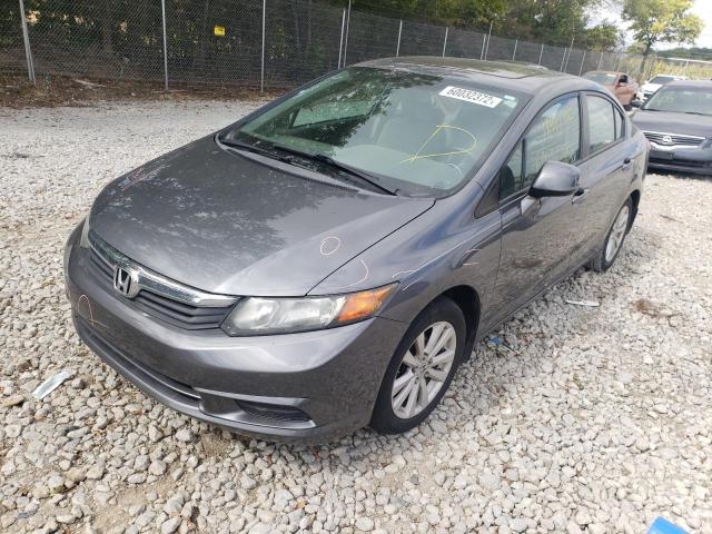 Photo 2 from auction – 2012 HONDA CIVIC EX with VIN 19XFB2F81CE052407