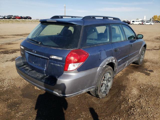 Photo 4 from auction – 2008 SUBARU OUTBACK with VIN 4S4BP60C387316332