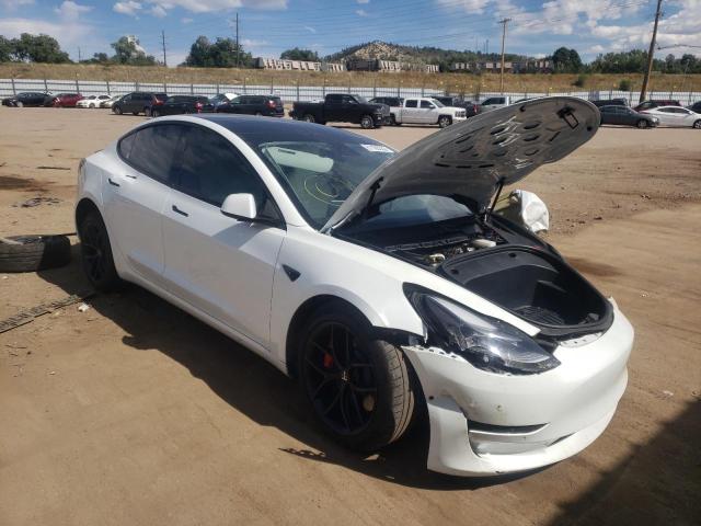 TESLA MODEL 3 2021 with VIN 5YJ3E1EC8MF988532 - Photo from auction