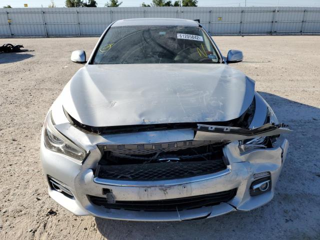 Photo 9 from auction – 2014 INFINITI Q50 BASE with VIN JN1BV7AP6EM693139