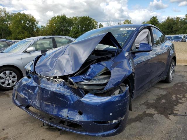 Photo 2 from auction – 2020 TESLA MODEL Y with VIN 5YJYGDEE2LF030682