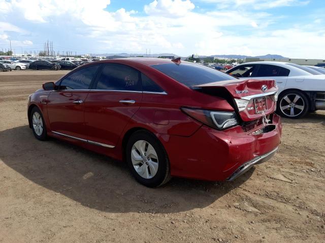Photo 3 from auction – 2013 HYUNDAI SONATA HYB with VIN KMHEC4A40DA088016