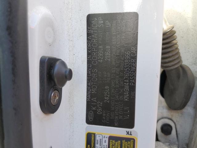 Photo 10 from auction – 2013 KIA OPTIMA LX with VIN KNAGM4A76D5338966
