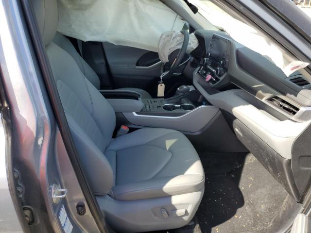 Photo 5 from auction – 2021 TOYOTA HIGHLANDER with VIN 5TDHZRBH7MS139190