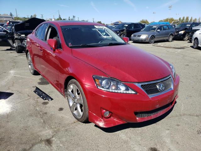 LEXUS IS 250 2012 with VIN JTHBF5C28C5160151 - Photo from auction