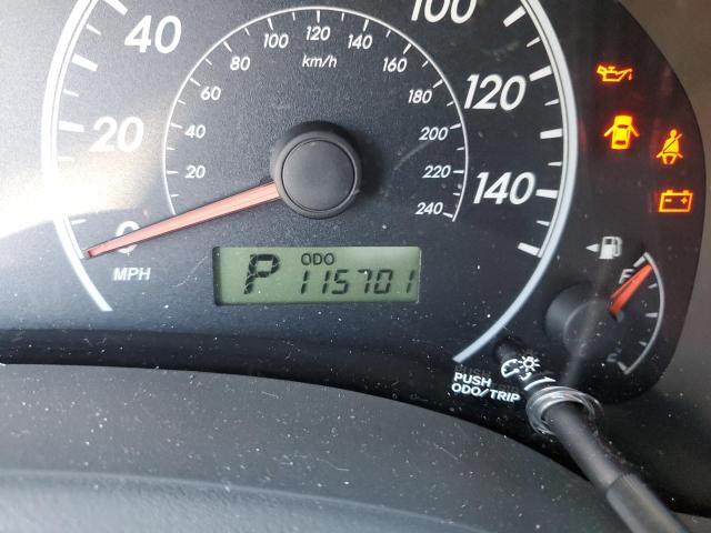 Photo 8 from auction – 2009 TOYOTA COROLLA BA with VIN 2T1BU40E29C185607