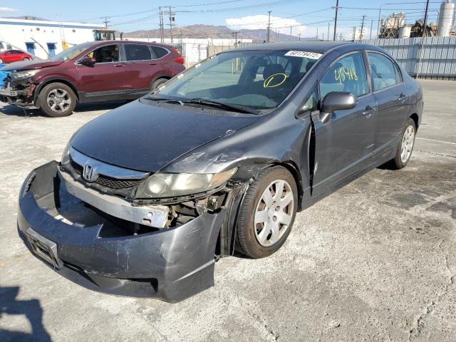 Photo 2 from auction – 2010 HONDA CIVIC LX with VIN 2HGFA1F50AH329411