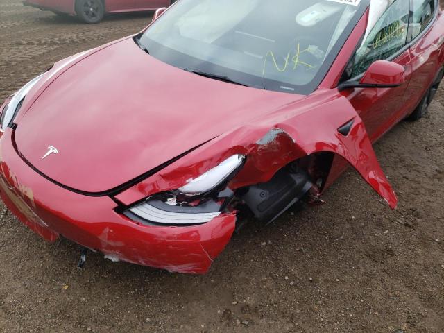 Photo 9 from auction – 2022 TESLA MODEL 3 with VIN 5YJ3E1EA2NF316417