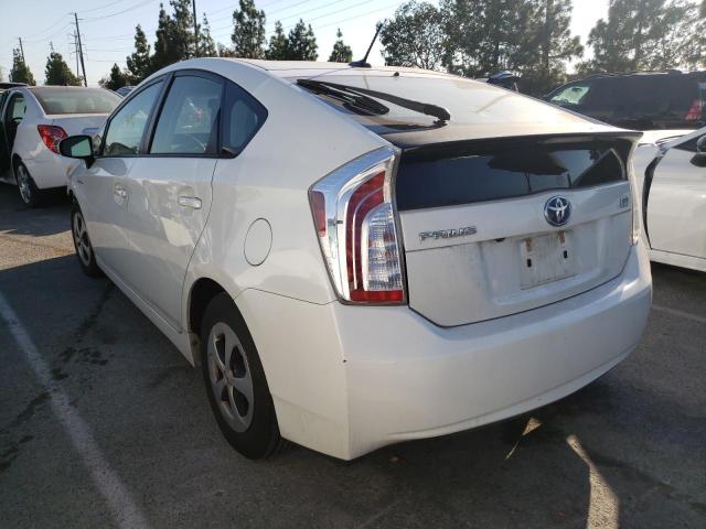 Photo 3 from auction – 2013 TOYOTA PRIUS with VIN JTDKN3DU4D1732155
