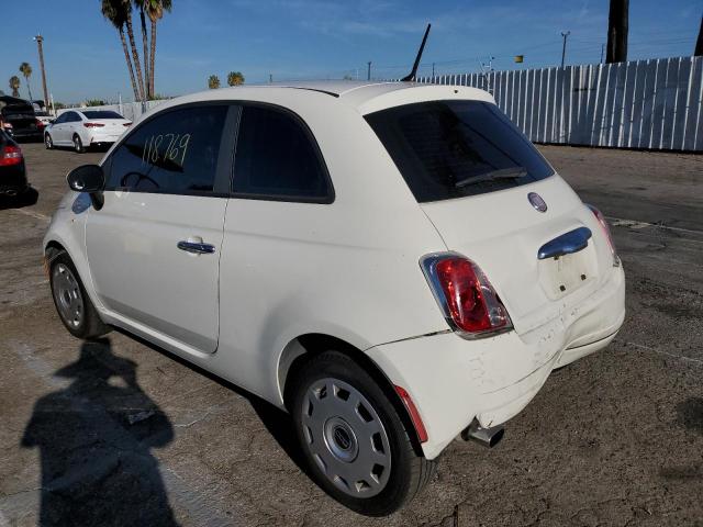 Photo 3 from auction – 2012 FIAT 500 POP with VIN 3C3CFFAR7CT384589