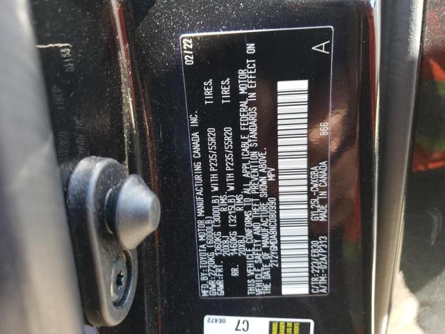 Photo 10 from auction – 2022 LEXUS RX 450H F- with VIN 2T2YGMDA8NC080990