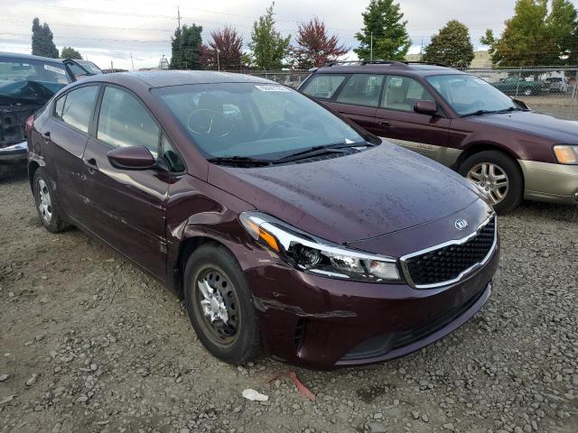 KIA FORTE LX 2017 with VIN 3KPFK4A76HE026192 - Photo from auction